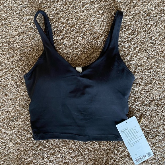New w tags black Lululemon Align Tank sz 4 - Picture 2 of 6